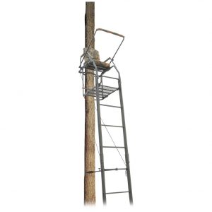 guide gear 25' deluxe double rail ladder tree stand review