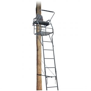 guide gear 18' jumbo ladder tree stand review
